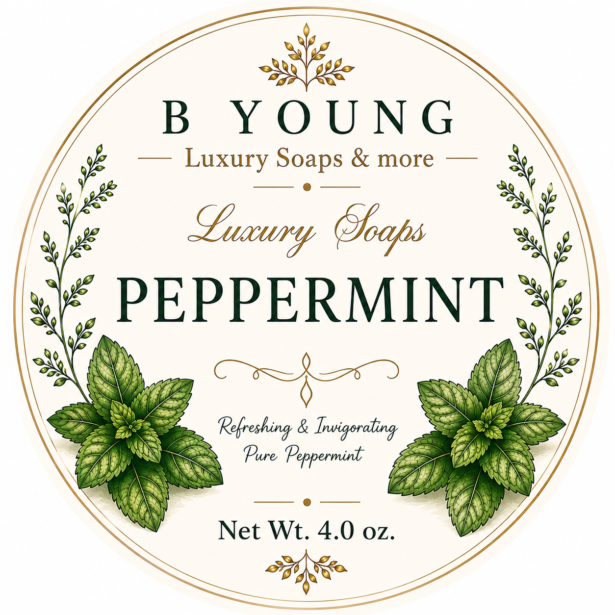 Peppermint Artisan Soap