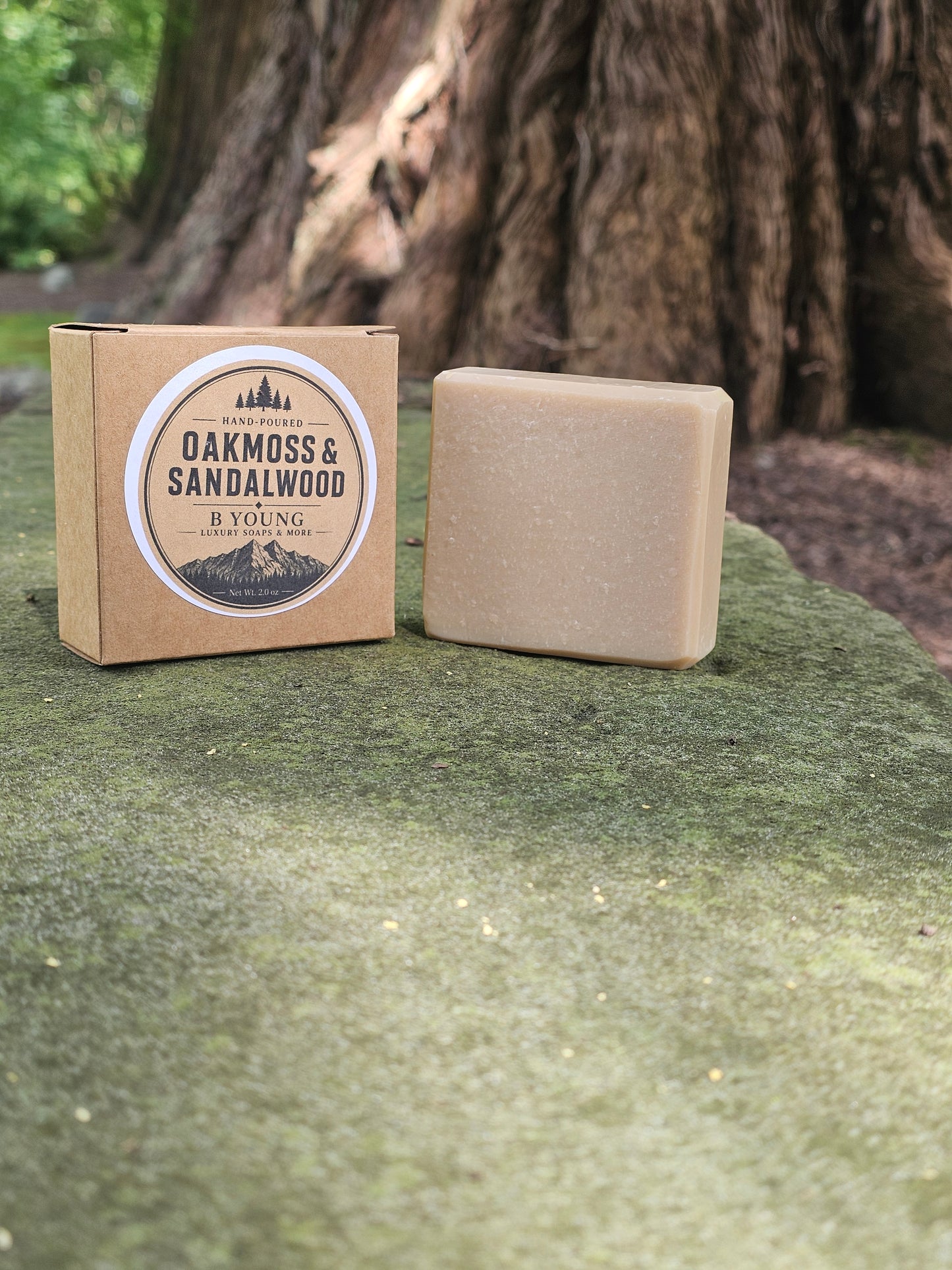 Oakmoss & Sandalwood Goatmilk Soaps