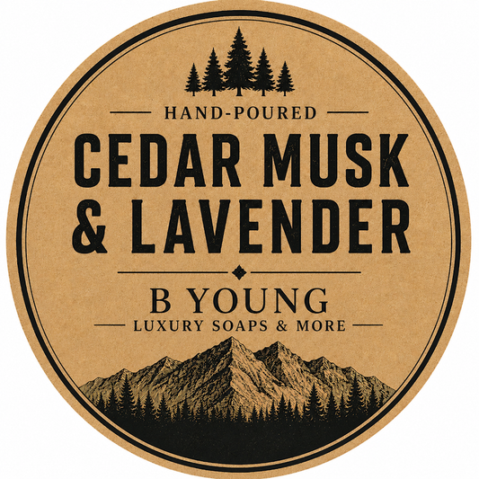 Cedar Musk & Lavender Goat Milk Soap